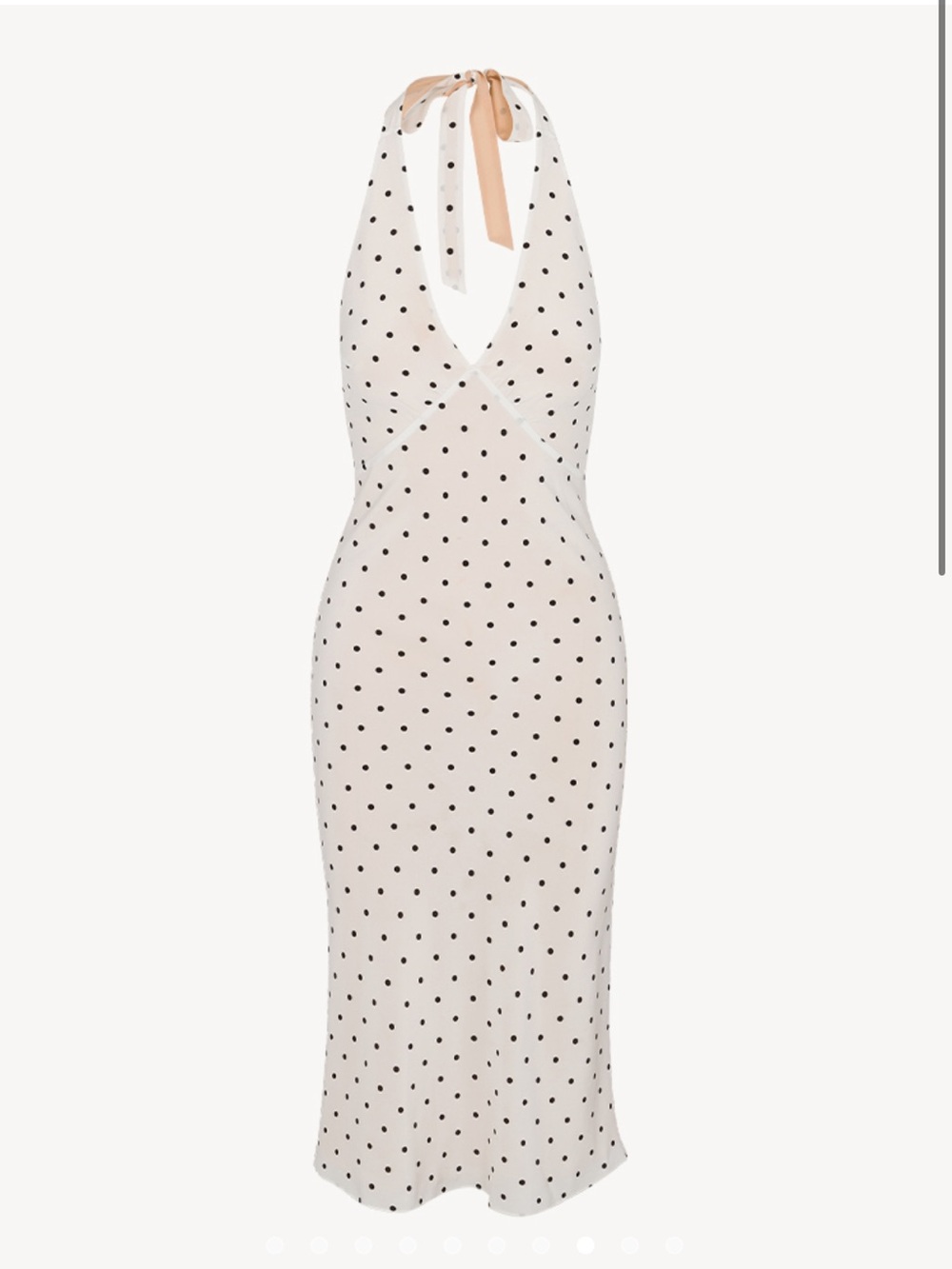 Realisation Par The Sadie Polka Dot Midi Dress